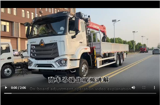 Truck-mounted crane operation procedures