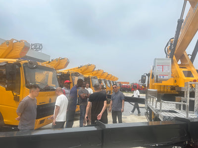 Overseas Success Story: Malaysian Client Purchases 28m, 30m and 35m Aerial Work Platforms from Hubei Shenbai Special Vehicle Co., Ltd.