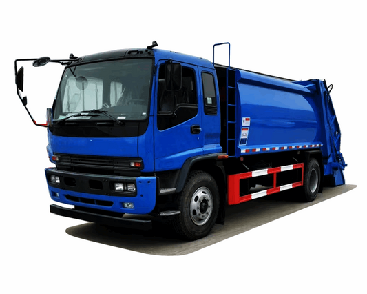 ISUZU 4*2 12CBM  Compressed garbage truck