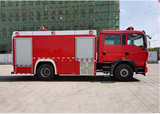 Howo 4x2 8m³ foam water tanker fire truck
