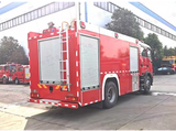 Howo 4x2 8m³ foam water tanker fire truck