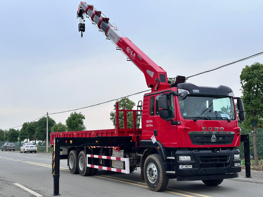 HOWO 6×4 changxing 14T Telescopic Boom Crane