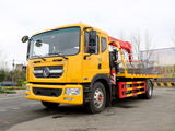 Dongfeng Dolica D9 6.8 meter equipped with a 5-ton straight boom crane tow truck