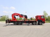 Howo 8x4  Changxing 110-ton Knuckle-Boom Truck-Mounted Crane