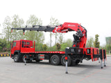 Howo 8x4  Changxing 110-ton Knuckle-Boom Truck-Mounted Crane