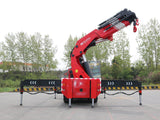 Howo 8x4  Changxing 110-ton Knuckle-Boom Truck-Mounted Crane