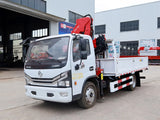 Dongfeng Dolica D7 Single-row Changxing 5-ton Knuckle Arm Truck Crane