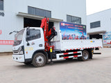 Dongfeng Dolica D7 Single-row Changxing 5-ton Knuckle Arm Truck Crane