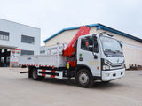 Dongfeng Dolica D7 Single-row Changxing 5-ton Knuckle Arm Truck Crane