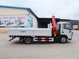 Dongfeng Dolica D7 Single-row Changxing 5-ton Knuckle Arm Truck Crane