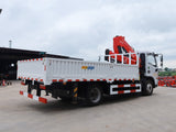 Dongfeng Dolica D7 Single-row Changxing 5-ton Knuckle Arm Truck Crane