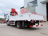 Dongfeng Dolica D7 Single-row Changxing 5-ton Knuckle Arm Truck Crane
