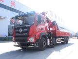 Dongfeng Huashen DV5 8x4 Changxing 35-ton Knuckle Boom Crane
