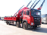 Dongfeng Huashen DV5 8x4 Changxing 35-ton Knuckle Boom Crane
