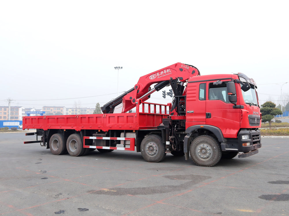 Sinotruk Howo 30-ton Knuckle Boom Crane (8x4)