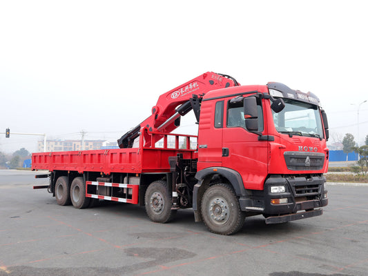 Sinotruk Howo 30-ton Knuckle Boom Crane (8x4)