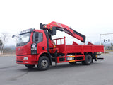 Jiefang single-row Sany 16-ton folding boom crane