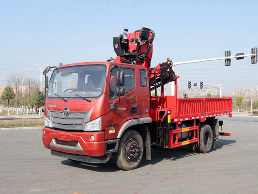 Foton Ruivo 6.3-ton folding boom truck-mounted crane