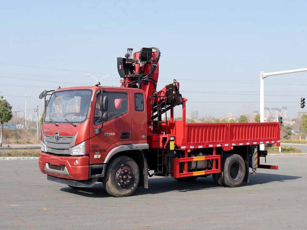Foton Ruivo 6.3-ton folding boom truck-mounted crane