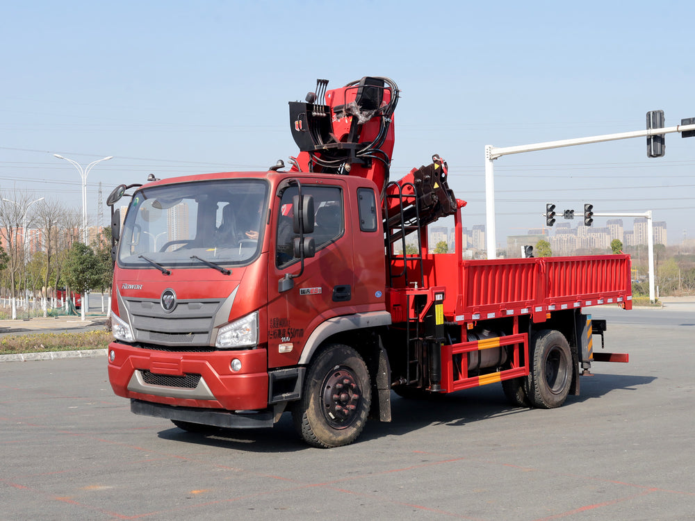 Foton Ruivo 6.3-ton folding boom truck-mounted crane