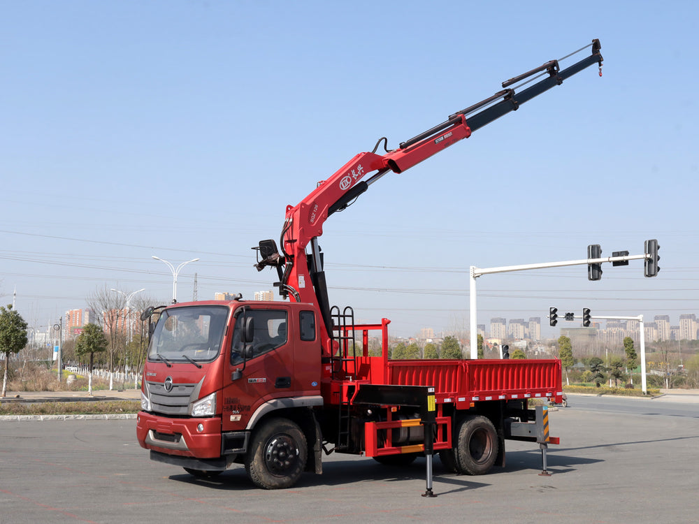 Foton Ruivo 6.3-ton folding boom truck-mounted crane