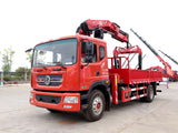 Dongfeng D9 Dolica 8-ton Knuckle Boom Truck Crane