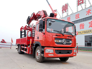 Dongfeng D9 Dolica 8-ton Knuckle Boom Truck Crane