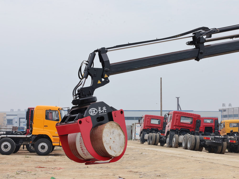 Dongfeng D9 Dolica 6.3-ton folding boom truck crane