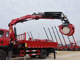 Dongfeng D9 Dolica 6.3-ton folding boom truck crane