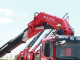Dongfeng Huashen DV5 8x4 Changxing 30-ton folding boom truck crane