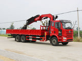 Jiefang J6L 6*4 Changxing 16-ton Knuckle Arm Crane