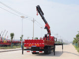 Jiefang J6L 6*4 Sany 25-ton knuckle boom crane