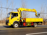 Dongfeng Dolica D6-N Single-row Changxing 5-ton Straight Boom Truck Crane