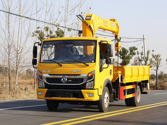 Dongfeng Dolica D6-N Single-row Changxing 5-ton Straight Boom Truck Crane