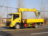 Dongfeng Dolica D6-N Single-row Changxing 5-ton Straight Boom Truck Crane