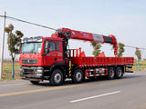 Sinotruk Howo 8x4 Changxing 20-ton Straight Boom Truck Crane