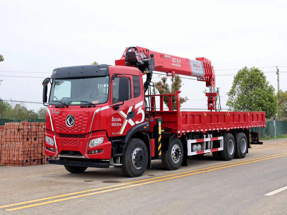 Dongfeng Changxing X3 8x4 Changxing 16-ton Straight Boom Truck Crane