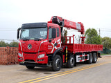 Dongfeng Changxing X3 8x4 Changxing 16-ton Straight Boom Truck Crane
