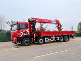 Dongfeng Changxing X3 8x4 Changxing 16-ton Straight Boom Truck Crane