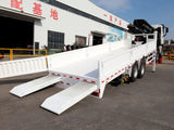 Isuzu 16-ton folding boom truck crane (8x4)