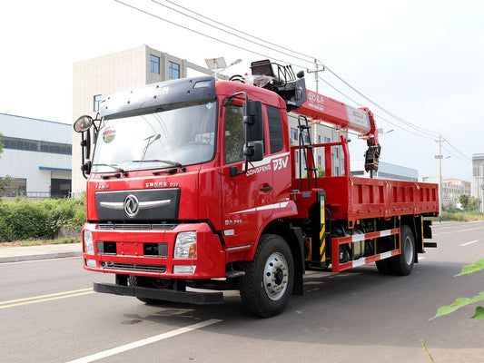Dongfeng Changxing D3V Superior Edition 10-ton Straight Boom Truck Crane