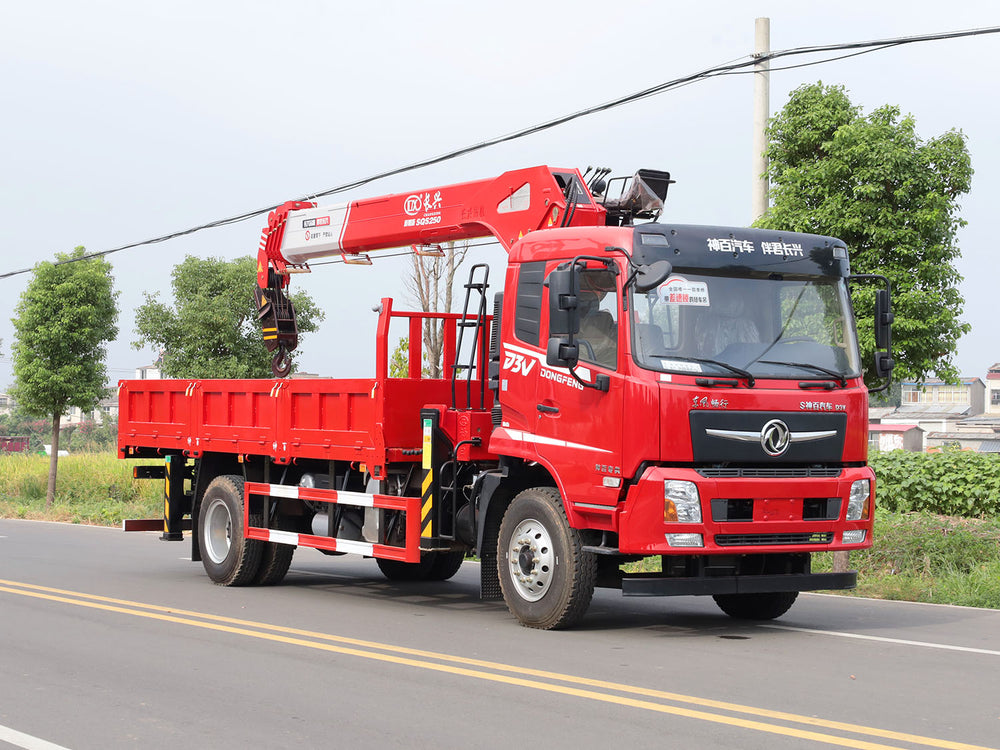 Dongfeng Changxing D3V Superior Edition 10-ton Straight Boom Truck Crane