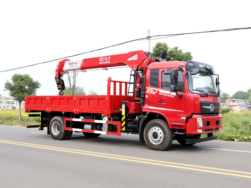 Dongfeng Changxing D3V Superior Edition 10-ton Straight Boom Truck Crane