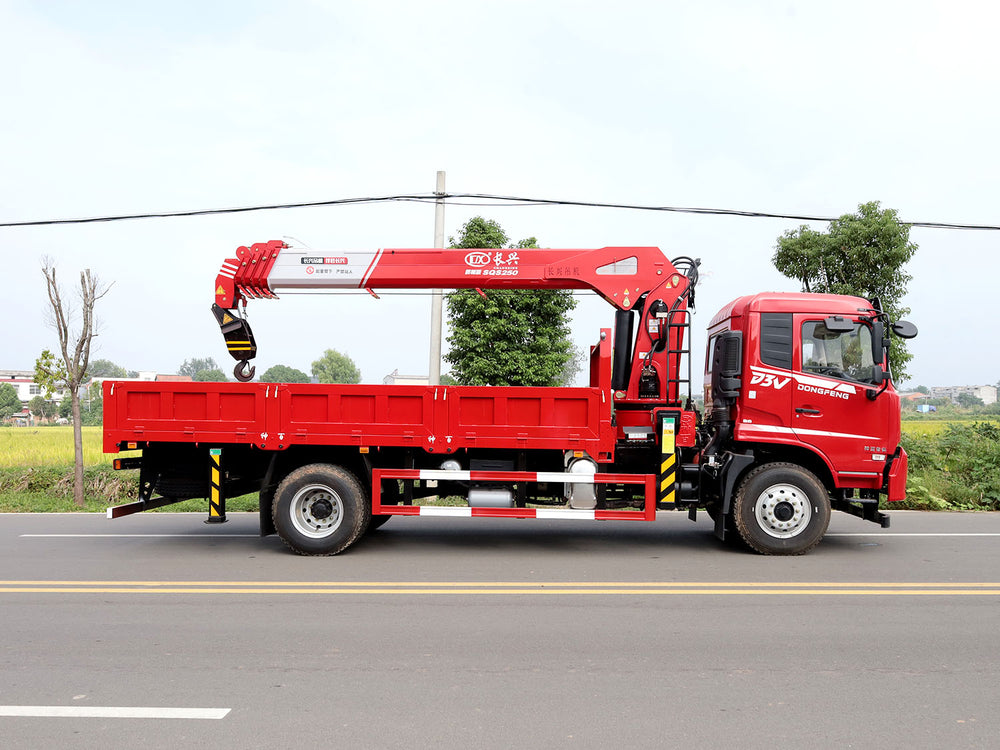 Dongfeng Changxing D3V Superior Edition 10-ton Straight Boom Truck Crane