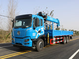 Dongfeng Changxing X3 rear dual axle superstructure Changxing Zhizun Edition 12-ton straight boom truck-mounted crane