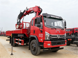Dongfeng D9 Dolica 6.3-ton folding boom truck crane