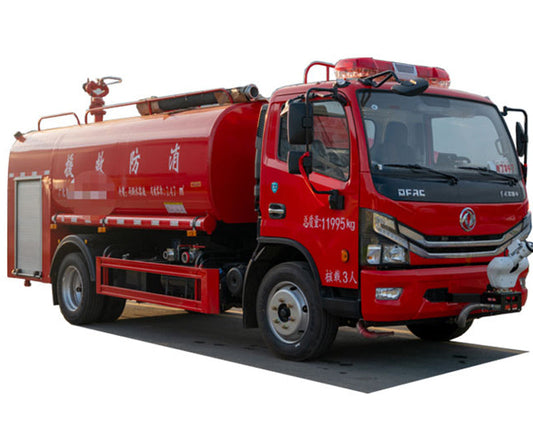 Dongfeng  4X2  8000L  water tank fire truck