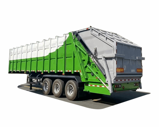 45CBM trailer Compressed garbage truck