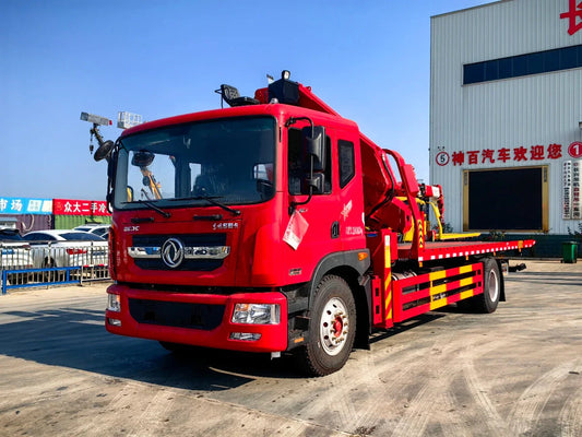 DongFeng 8T Wrecker Truck with Crane