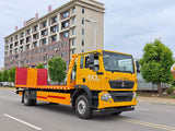 Howo 8.8-meter flatbed tow truck (one trailer, two trailers) - Factory direct sales